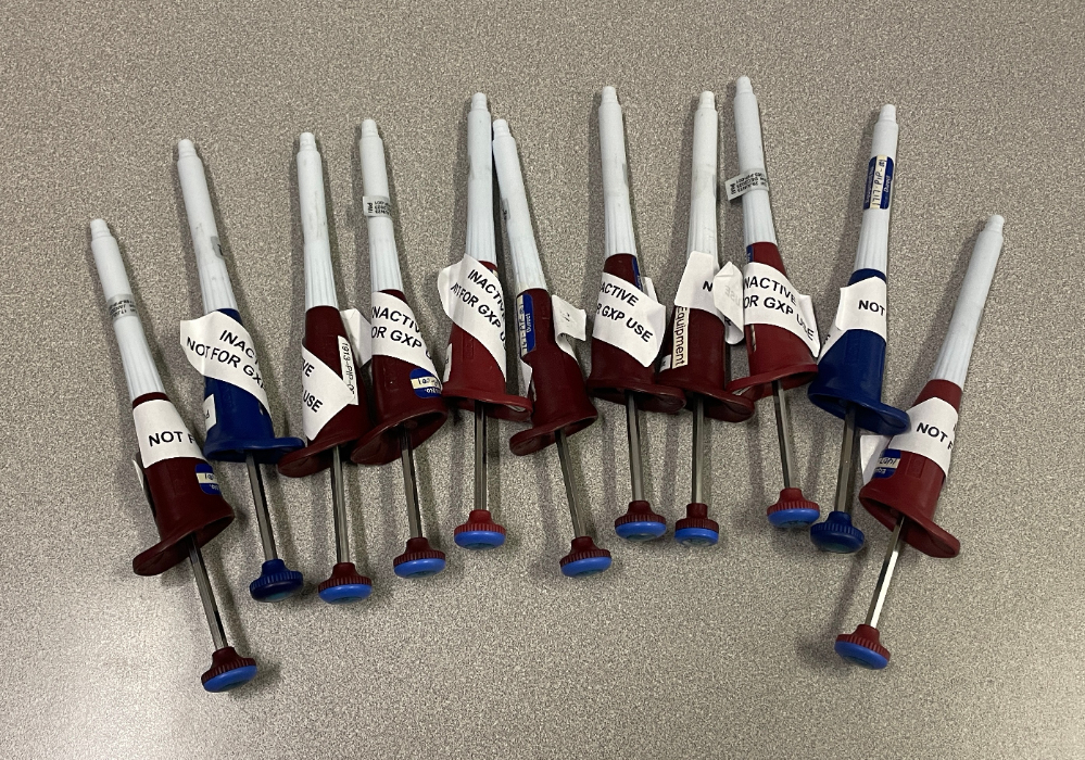 Image of Rainin Single Channel Pipettes 50 uL QTY-11